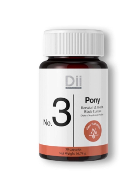 Dii-Pony Dietary Supplement Product No.3
